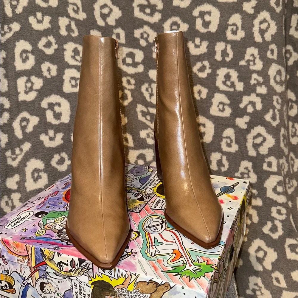 Jeffrey Campbell Sirenna Booties 👢👢 in Natural 😍😍  New & Never Worn 😍😍 - Picture 8 of 17
